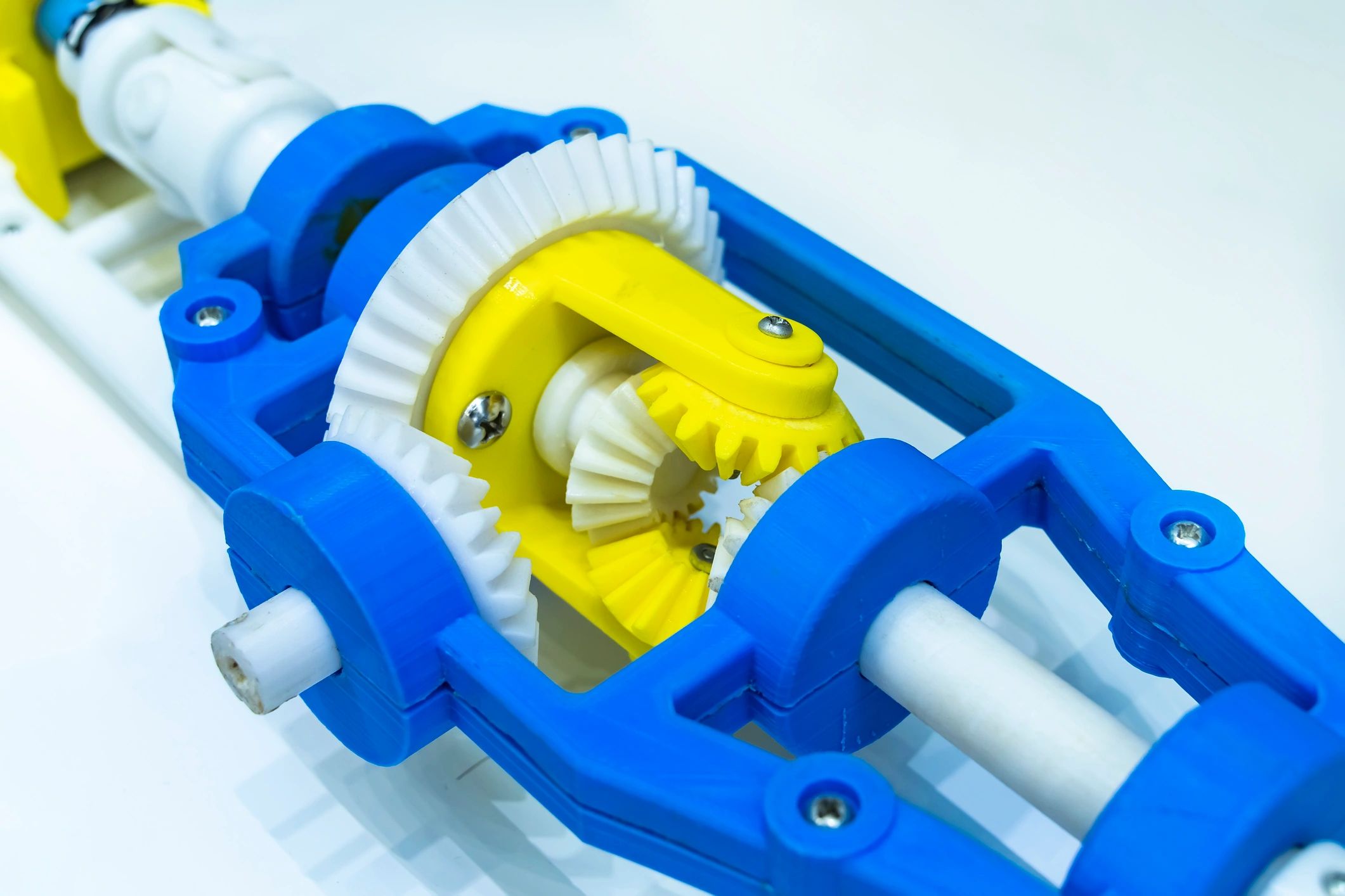 3D printer producing a detailed prototype, representing small-item prints